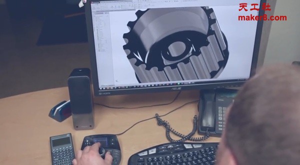 3D打印金属零部件可直接用在赛车发动机上